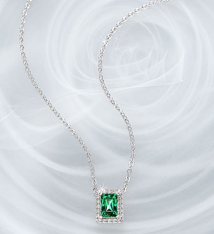 Swarovski® Angelic Green Necklace